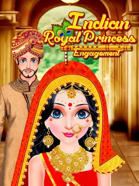 Скачать Indian Princess Engagement [MOD Много денег] на Андроид