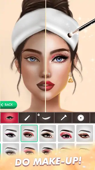 Скачать девочек макияж- Игры одевалки [MOD Бесконечные деньги] на Андроид