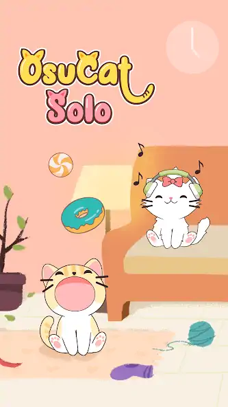Скачать OsuCat Solo: Popcat Duet Music [MOD Бесконечные деньги] на Андроид