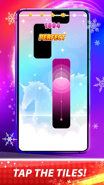 Скачать Magic Pink Tiles: Piano Game [MOD Много монет] на Андроид