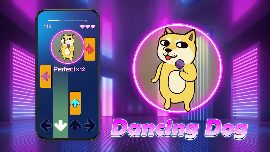 Скачать Dancing Dog - Woof Piano [MOD Много денег] на Андроид