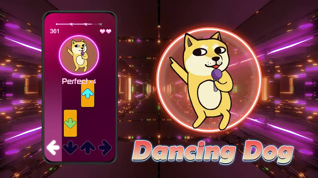 Скачать Dancing Dog - Woof Piano [MOD Много денег] на Андроид