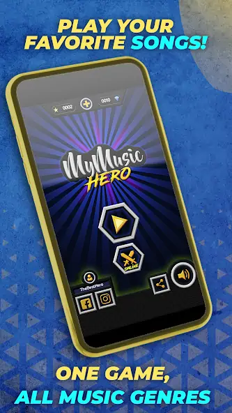 Скачать Guitar Hero Mobile: Music Game [MOD Много денег] на Андроид