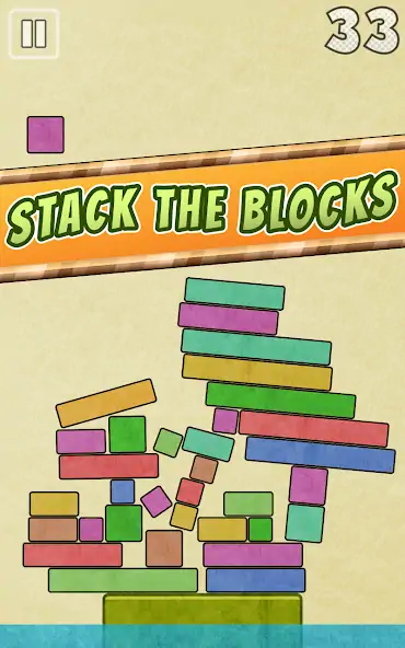 Скачать Drop Stack Block Stacking Game [MOD Бесконечные деньги] на Андроид