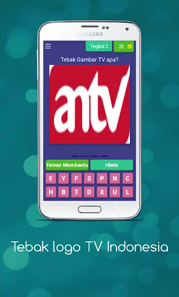 Скачать Tebak Gambar Logo TV [MOD Бесконечные монеты] на Андроид
