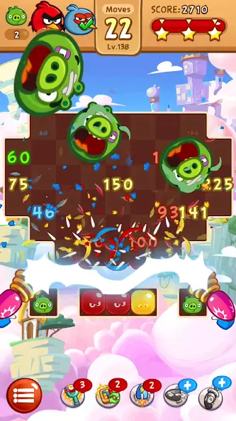 Скачать Angry Birds Blast [MOD Бесконечные деньги] на Андроид