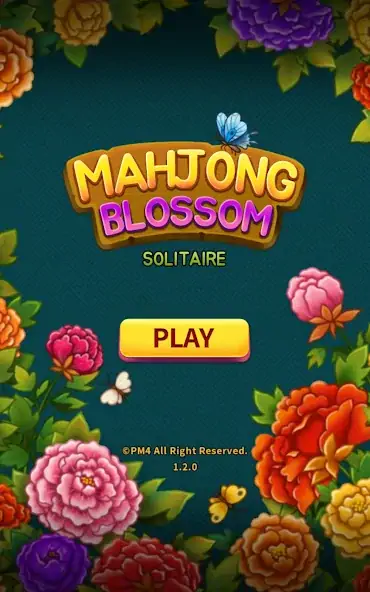 Скачать Пасьянс Mahjong Blossom [MOD Бесконечные деньги] на Андроид