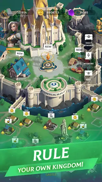 Скачать Puzzle Legends: Match-3 RPG [MOD Бесконечные деньги] на Андроид