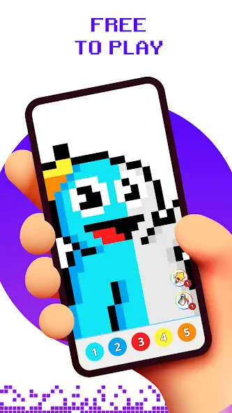 Скачать Pixel by Number - Pixel Art [MOD Много денег] на Андроид