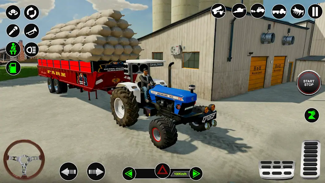 Скачать Симулятор тракторной фермы [MOD Бесконечные деньги] на Андроид