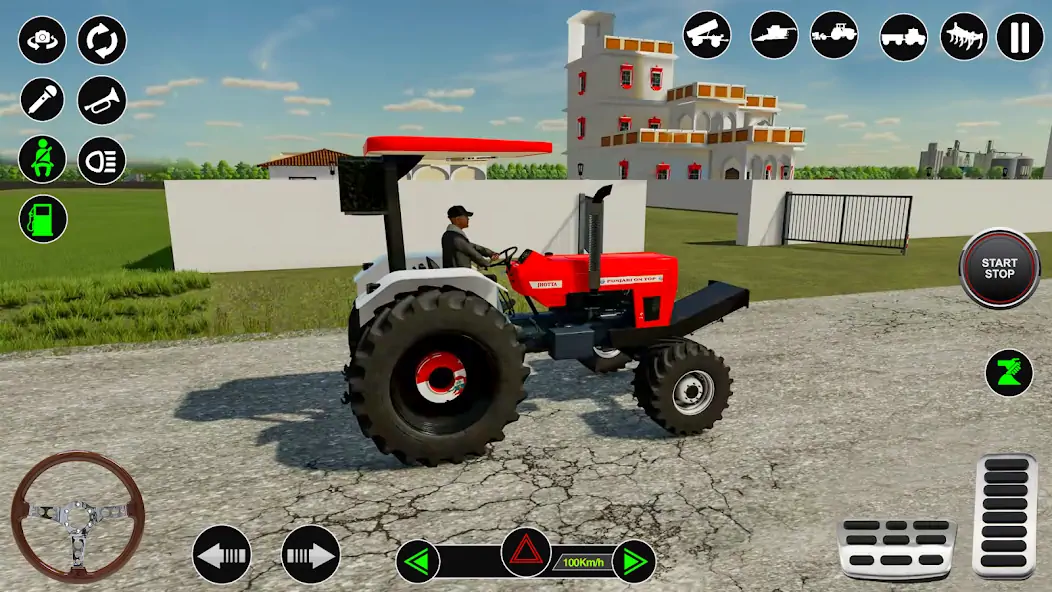 Скачать Симулятор тракторной фермы [MOD Бесконечные деньги] на Андроид