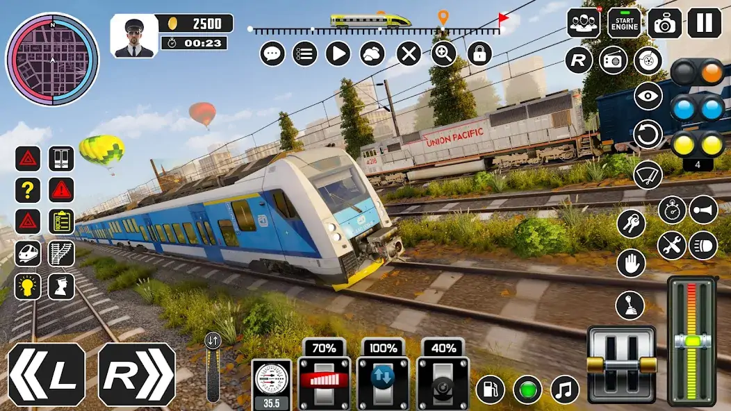 Скачать город поезд Водитель- игры [MOD Бесконечные монеты] на Андроид