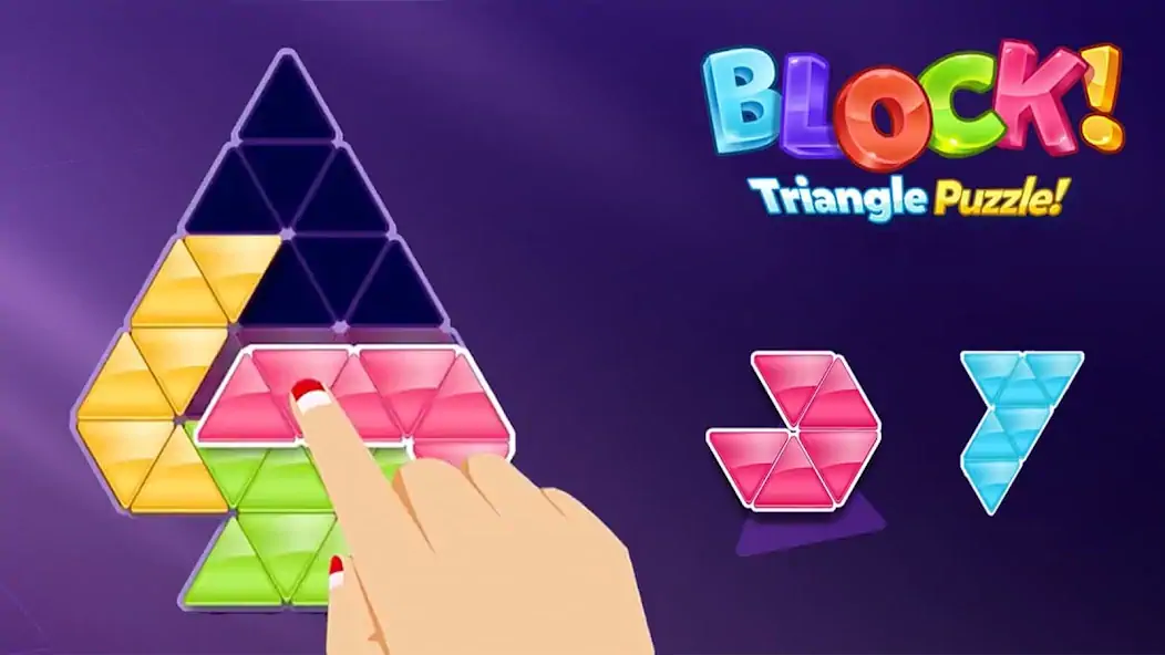 Скачать Block! Triangle Puzzle Tangram [MOD Много монет] на Андроид