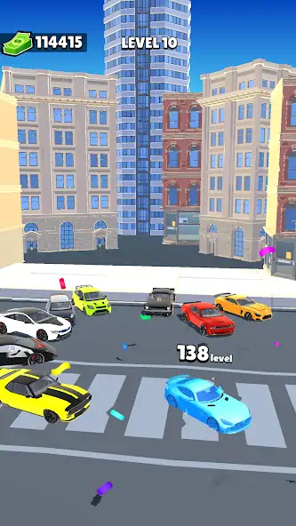 Скачать Level Up Cars [MOD Бесконечные монеты] на Андроид