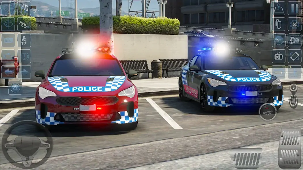 Скачать Симулятор полицейских игр: PGS [MOD Много денег] на Андроид