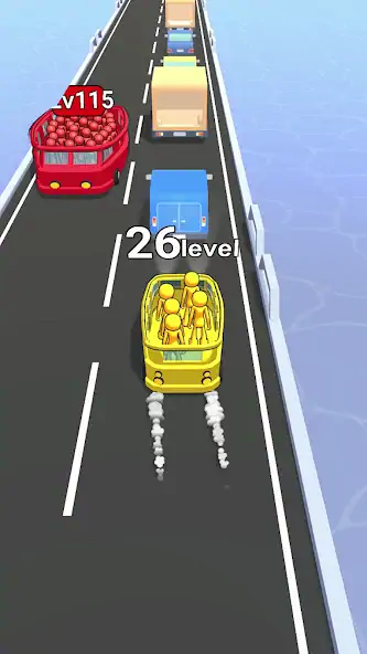 Скачать Level Up Bus [MOD Бесконечные деньги] на Андроид