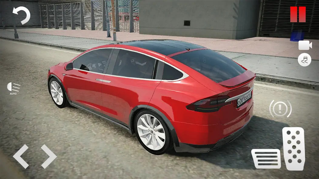 Скачать Electric Tesla Model X Driver [MOD Много монет] на Андроид