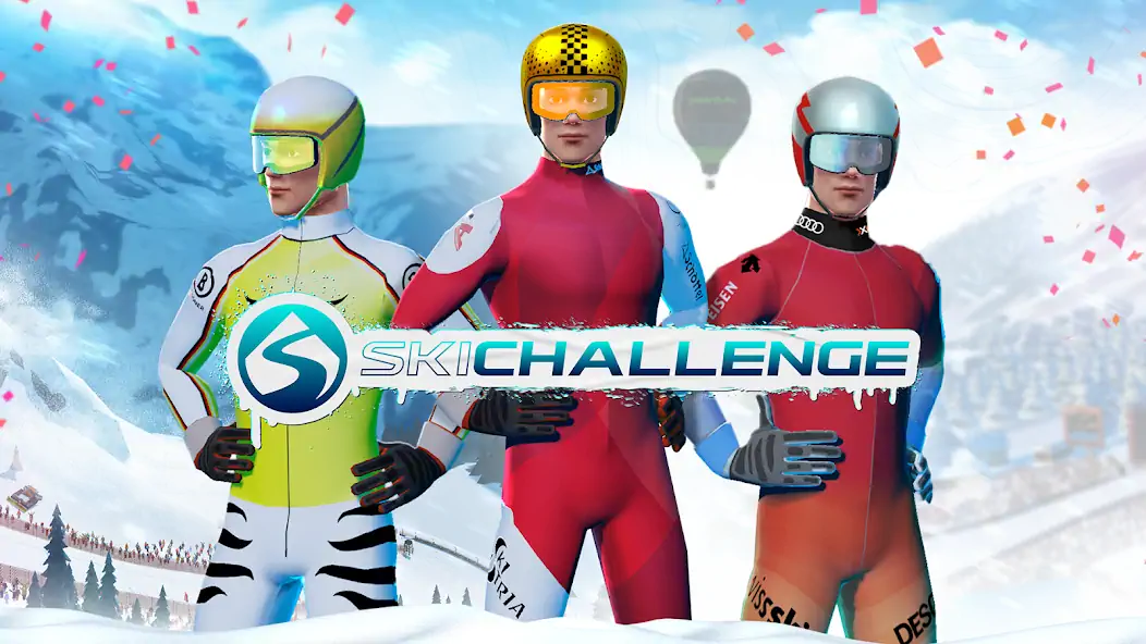 Скачать Ski Challenge [MOD Бесконечные монеты] на Андроид