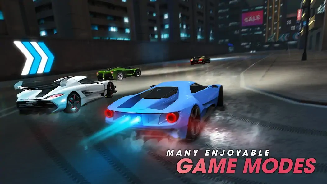 Скачать Driving Real Race City 3D [MOD Много монет] на Андроид