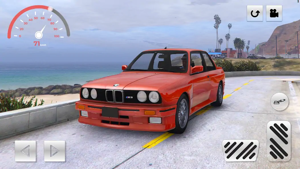 Скачать Classic Drift: E30 BMW Racer [MOD Много монет] на Андроид