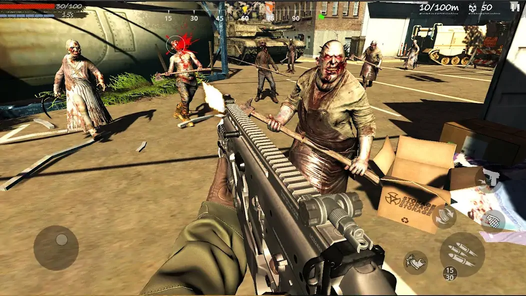 Скачать Zombie Game:Trigger Survivor [MOD Много денег] на Андроид