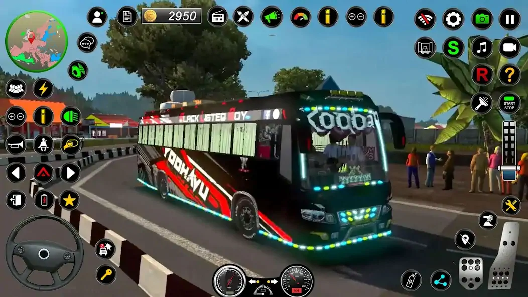 Скачать гоночная игра на автобусе [MOD Много денег] на Андроид
