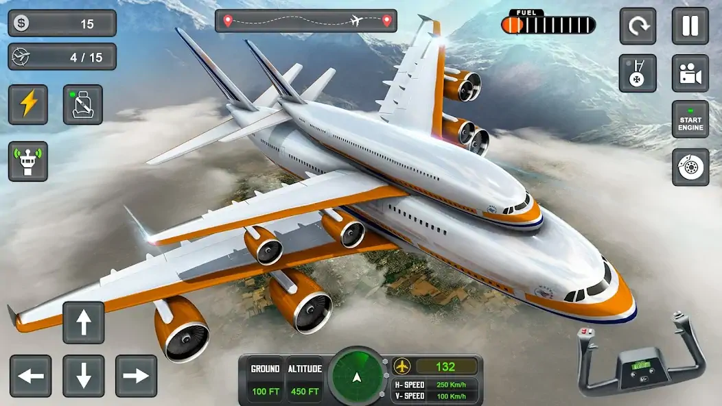 Скачать City Pilot Cargo Plane Games [MOD Бесконечные монеты] на Андроид