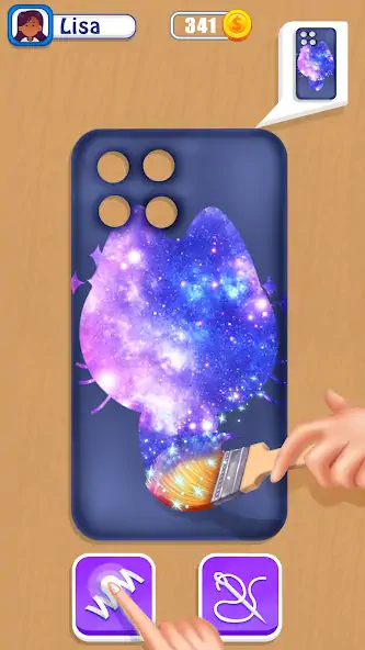 Скачать Чехлы для телефона DIY Игры [MOD Много монет] на Андроид