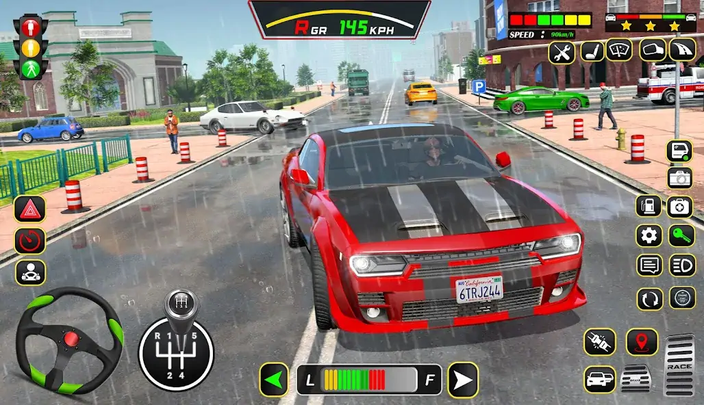 Скачать Real Car Parking 3D Car Games [MOD Бесконечные монеты] на Андроид