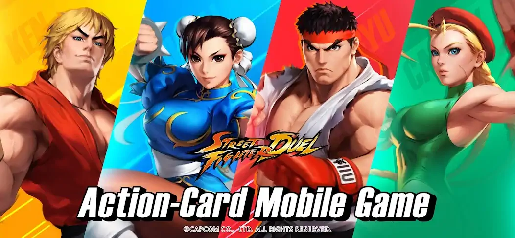 Скачать Street Fighter: Duel [MOD Бесконечные монеты] на Андроид
