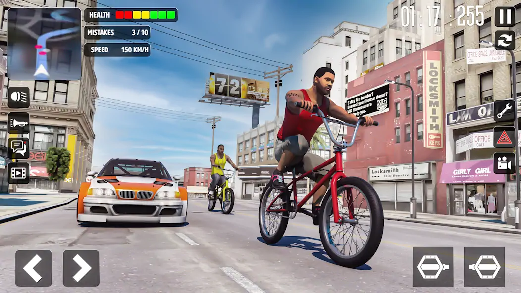 Скачать Offroad BMX Rider: Цикл игры [MOD Много денег] на Андроид