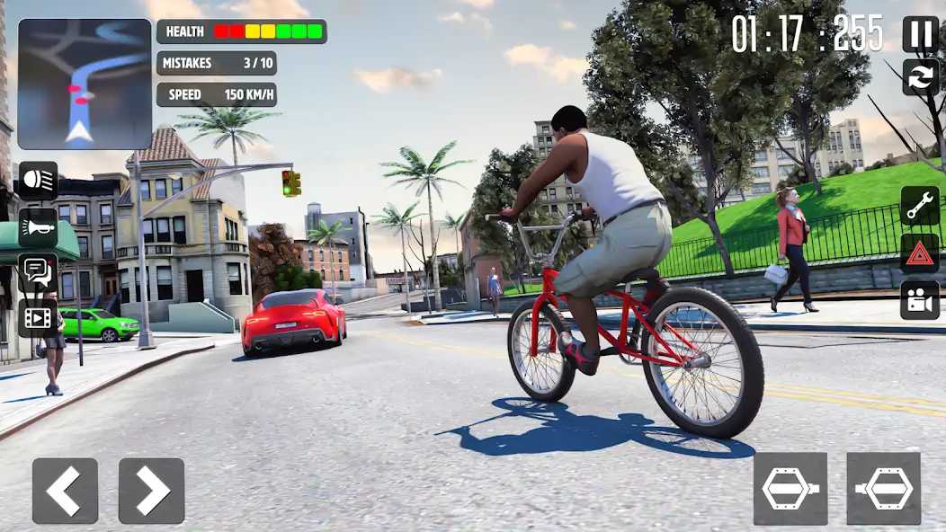 Скачать Offroad BMX Rider: Цикл игры [MOD Много денег] на Андроид
