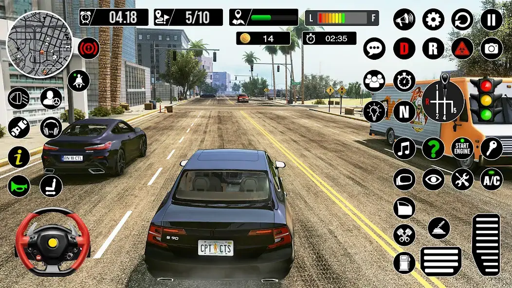 Скачать Автомобильные игры 3D: Вождени [MOD Бесконечные монеты] на Андроид