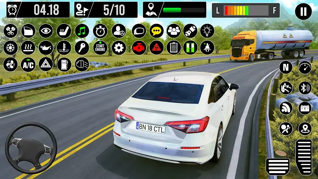 Скачать Автомобильные игры 3D: Вождени [MOD Бесконечные монеты] на Андроид