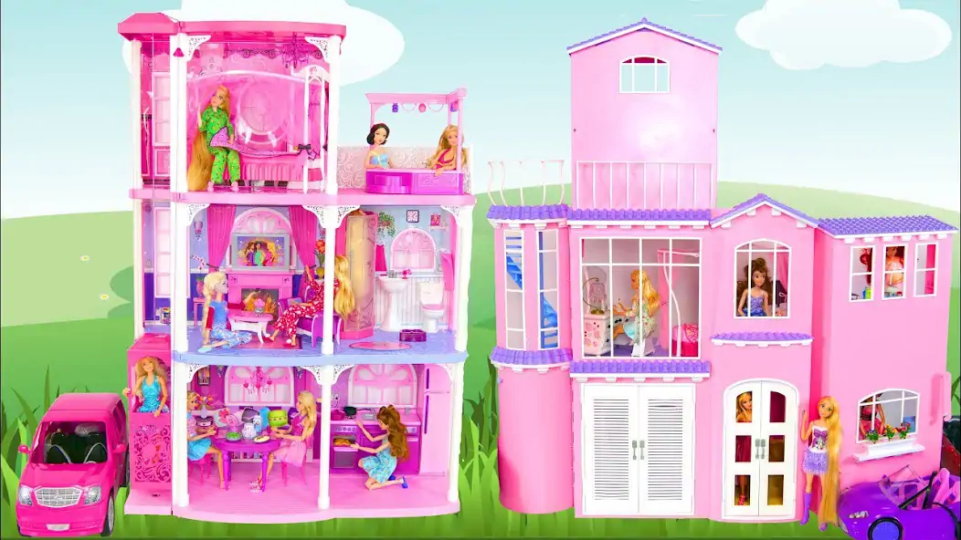 Скачать Doll House Design: Girl Games [MOD Много монет] на Андроид