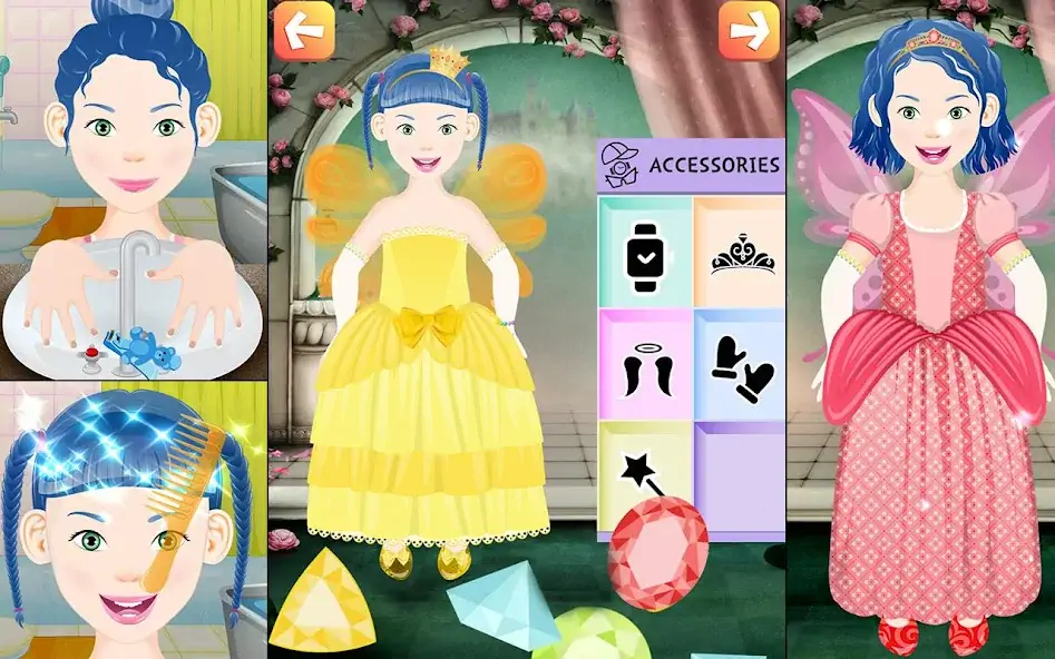 Скачать Игра одевалки для девочек [MOD Бесконечные монеты] на Андроид