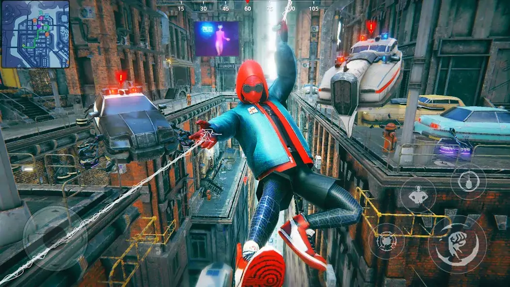 Скачать Super city Hero:Spider Game [MOD Бесконечные монеты] на Андроид