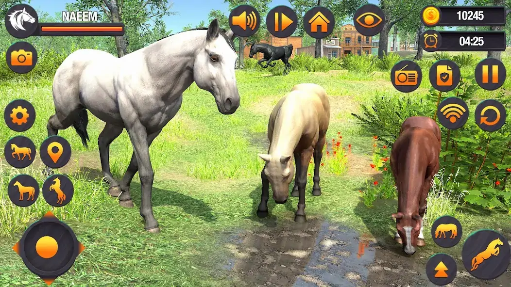 Скачать Virtual Wild Horse Family Sim [MOD Бесконечные монеты] на Андроид