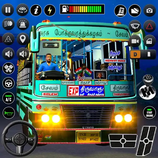 Скачать внедорожные автобусные игры 3d [MOD Много монет] на Андроид