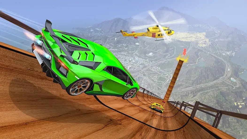 Скачать GT Car Stunts - Ramp Car Games [MOD Бесконечные деньги] на Андроид