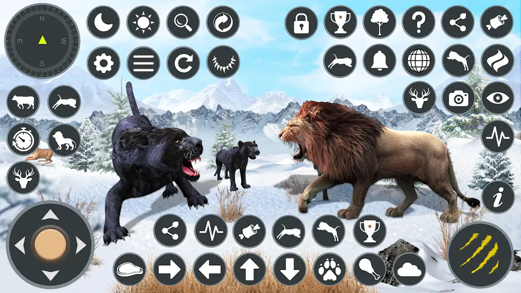 Скачать черная пантера: жизнь животных [MOD Много монет] на Андроид