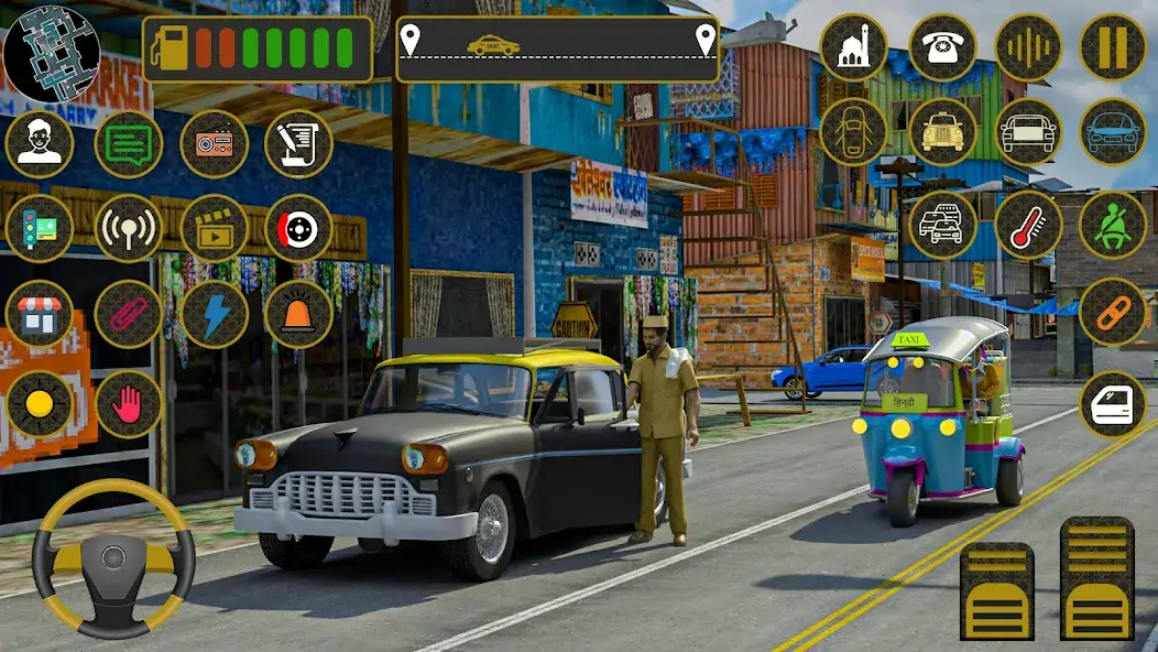 Скачать Indian Taxi Simulator car Game [MOD Много денег] на Андроид