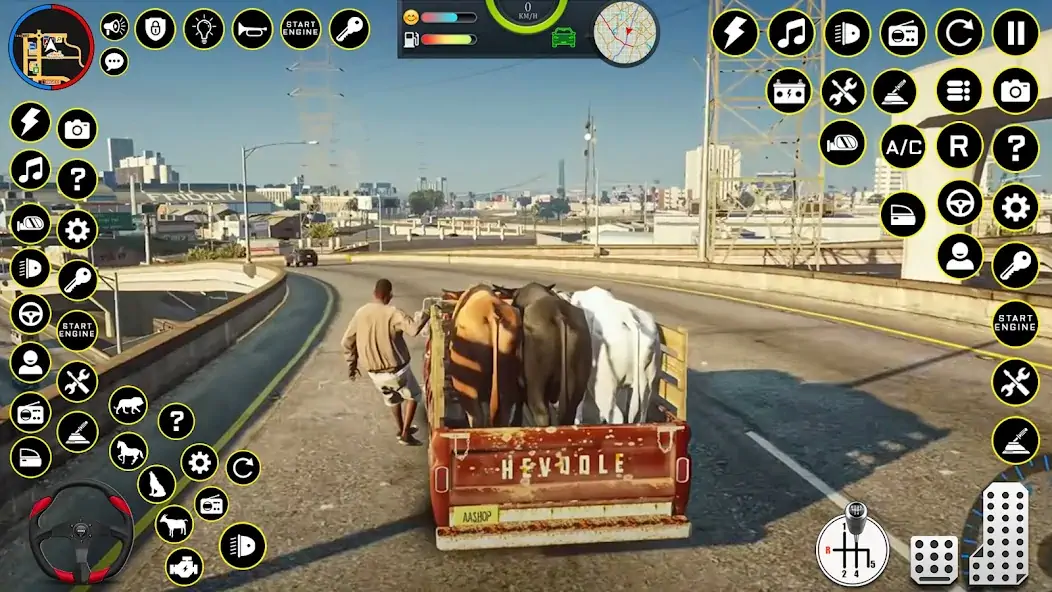 Скачать Animal Transport: Truck Games [MOD Бесконечные монеты] на Андроид