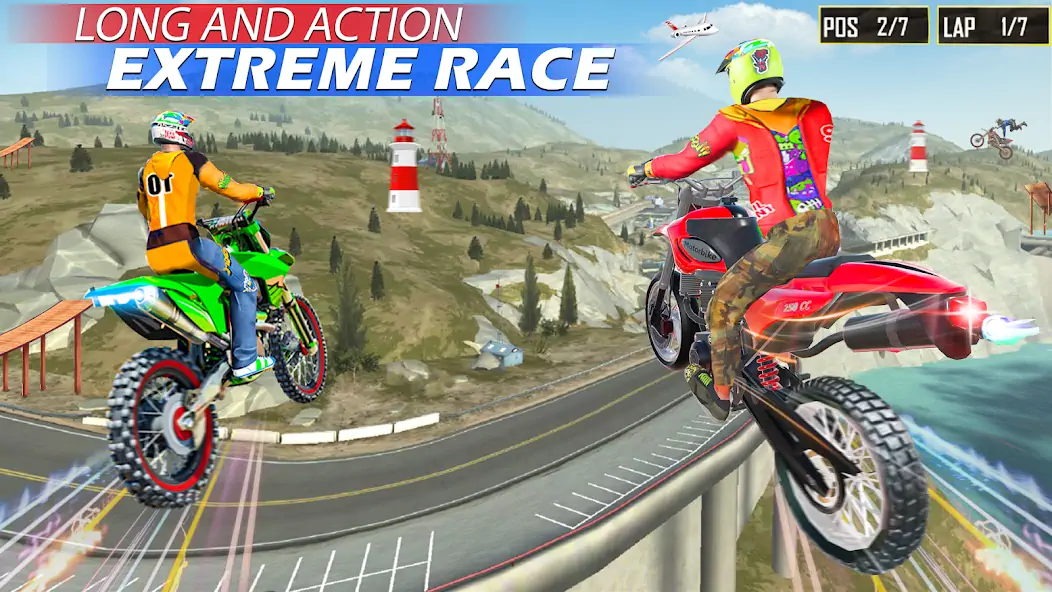 Скачать Dirt Bike Racing 3D:Bike Games [MOD Бесконечные деньги] на Андроид