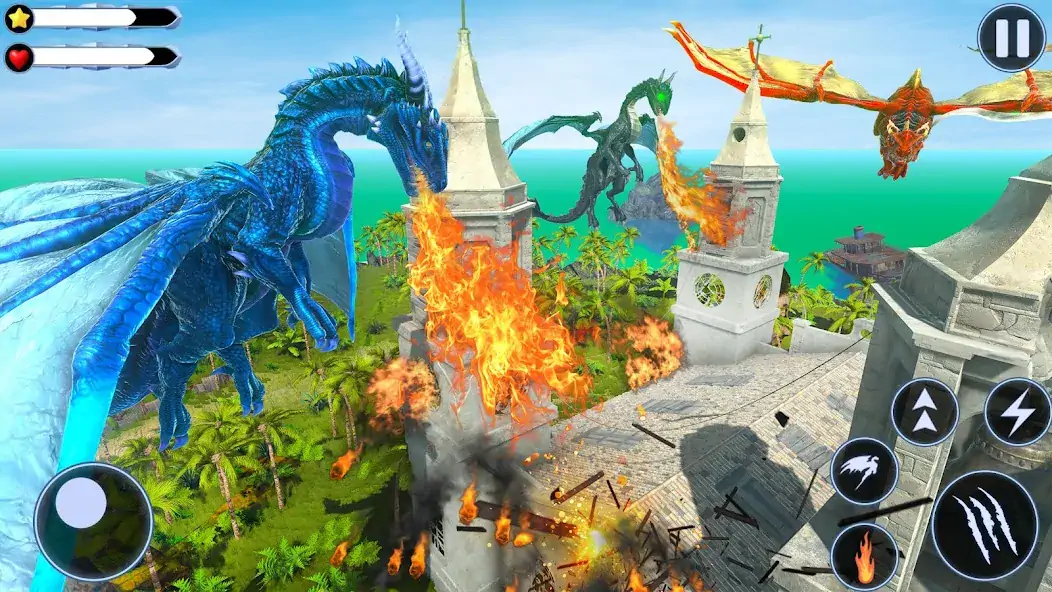 Скачать Legend Dragon Family Simulator [MOD Много денег] на Андроид