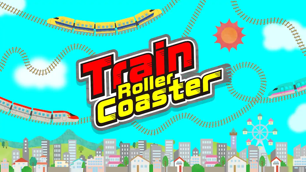 Скачать Train Roller Coaster [MOD Бесконечные деньги] на Андроид