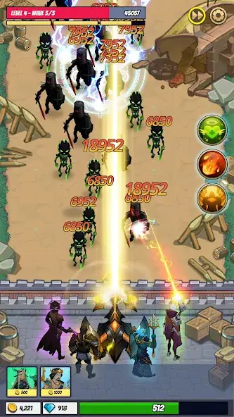 Скачать Shadow Hero Offline Zombie War [MOD Много монет] на Андроид