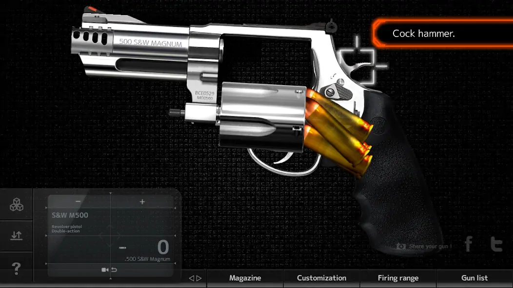 Скачать Magnum3.0 Gun Custom Simulator [MOD Много монет] на Андроид