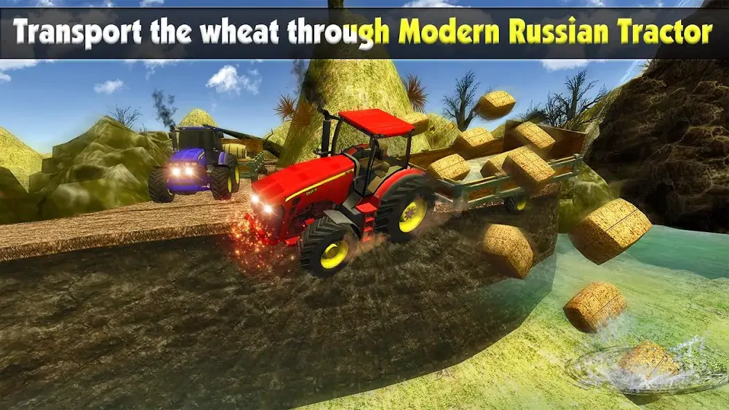 Скачать Игры Сельский трактор [MOD Много монет] на Андроид