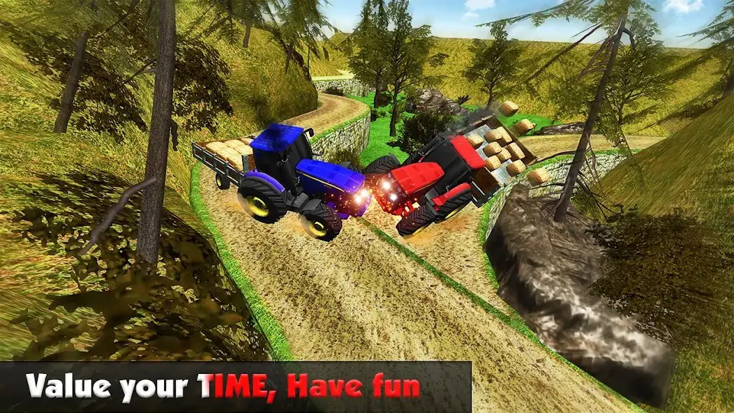 Скачать Игры Сельский трактор [MOD Много монет] на Андроид